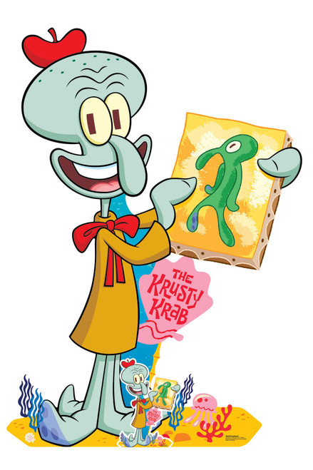 Squidward Tentacles from SpongeBob SquarePants Cardboard Cutout