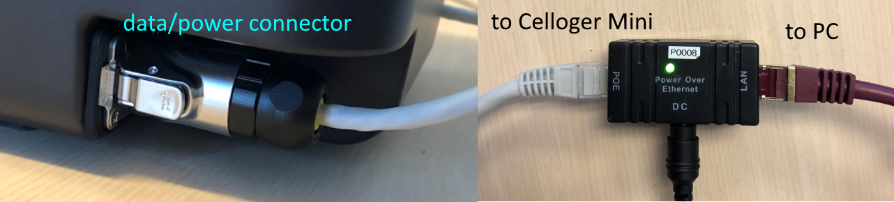 connecting Celloger Mini