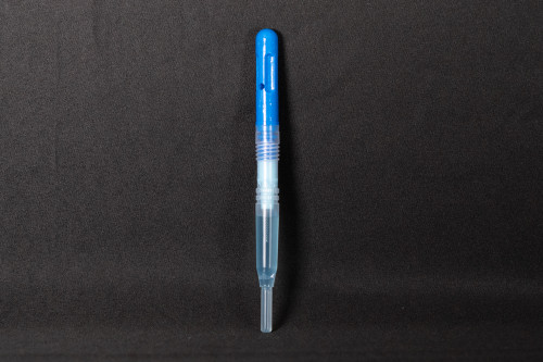 Feces sampling container for gut microbiota analysis with preservative solution (brush type) 