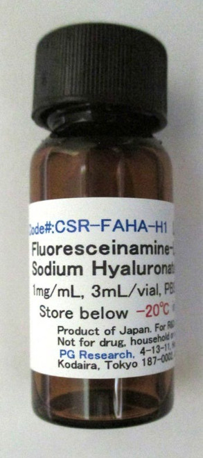 Fluoresceinamine Labeled Sodium Hyaluronate (H1)