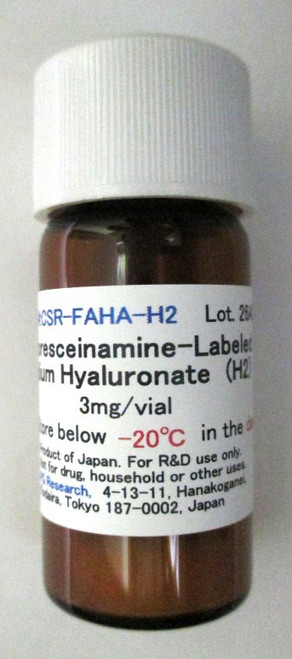Fluoresceinamine Labeled Sodium Hyaluronate (H2)