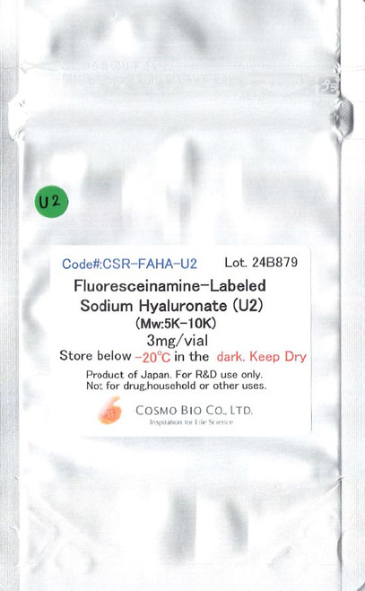 Fluoresceinamine Labeled Sodium Hyaluronate (U2)