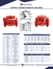 AWWA C508 SWING CHECK VALVE WITH LEVER AND WEIGHT SPEC SHEET