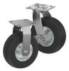 Casterdepot Top Plate Casters - Never-Flat Wheel - Capacities Up To 500 Lbs.