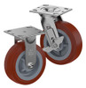 Casterdepot Top Plate Casters - Thermo-Urethane Wheel - Capacities Up To 800 Lbs.
