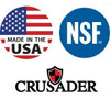 Crusader Round Trash Cans