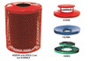 Expanded Metal Receptacles & Lids