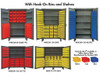 Heavy Duty Storage Cabinets With Hook-On Bins