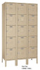 Six Tier Steel Lockers