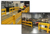 Warehouse Safety Guard Rail System