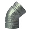 Galvanized Grooved 45 Degree Elbow