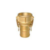 Type C Brass Cam & Groove Coupler Female Camlock x Hose Shank