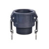 Type B Poly Cam & Groove Female Coupler x Male NPT