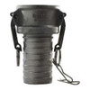 Type C SS Cam & Groove Coupler Female Camlock x Hose Shank
