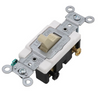Ivory Double Pole Commercial Grade Toggle Wired Switch