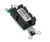 White Commercial Grade Single-Pole Toggle Light Switch