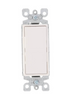 White 15 Amp 120/277V 3-Way Decora Rocker Switch