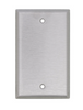 Stainless Steel 1-Gang Blank Wallplate
