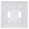 2-Gang Toggle Switch Wall Plate