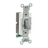Gray 20A Commercial Grade Single-Pole Toggle Switch