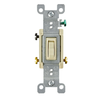 Ivory 15A 3-Way Toggle Light Switch