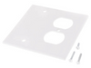 2-Gang Electrical Wall Plate Combo