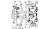 15A 2-Pole Black Locking Duplex Outlet