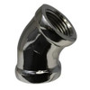 Chrome Plated 45° Elbow Brass Fitting