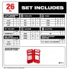 Milwaukee Tool SHOCKWAVE Impact Duty Drive and Fasten Set - 26PC