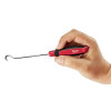 Milwaukee Tool 4-PC All-Metal Core Comfort Grip Hook & Pick Set, Chrome Plated