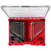 Milwaukee Tool 30pc Metric & SAE Combination Wrench Set with PACKOUT Organizer