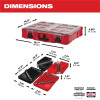 Milwaukee Tool 30pc Metric & SAE Combination Wrench Set with PACKOUT Organizer