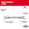 Milwaukee Tool 5pc Double End Flare Nut Wrench Set - SAE