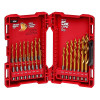 Milwaukee Tool SHOCKWAVE Impact Duty RED HELIX Titanium Drill Bit Set - 23PC