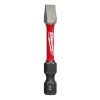 Milwaukee Tool Shockwave 2" Impact Slotted 1/4" Power Bit