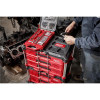 Milwaukee Tool 3/8" Drive 28pc Ratchet & Socket Set with PACKOUT Low-Profile Compact Organizer - SAE