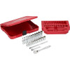Milwaukee Tool 1/4" Drive 26pc Ratchet & Socket Set - SAE