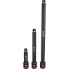 Milwaukee Tool 3PC SHOCKWAVE Impact Duty 3/8" Drive Extension Set
