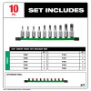 Milwaukee Tool 10pc 3/8" Drive TORX Bit Socket Set