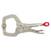 Milwaukee Tool 6" Locking C-Clamp Swivel Jaws