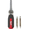 Milwaukee Tool 13in1 Cushion Grip Screwdriver with Schrader Bit