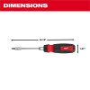 Milwaukee Tool 14-in-1 Ratcheting Multi-Bit Screwdriver