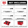 Milwaukee Tool 64 Piece Hand Tool Set with PACKOUT 4 Drawer Tool Box