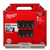 Milwaukee Tool 8PCSHOCKWAVE Impact Duty 3/4" Drive Metric Deep 6 Point Socket Set