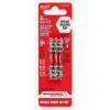 Milwaukee Tool SHOCKWAVE Impact Duty PH2/SQ2/T25 Double Ended Bits 3PC