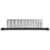 Milwaukee Tool 12pc 3/8 inch Drive 12-Point Deep Well Metric Socket Set