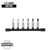 Milwaukee Tool 6pc 1/4" Drive Hex Bit Socket Set - Metric