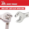 Milwaukee Tool 19MM Metric Ratcheting Combination Wrench, 12-Point, Steel, Chrome