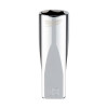 Milwaukee Tool Milwaukee Tool 1/4" Drive 13mm Metric Deep Socket with FOUR FLAT Sides, 6-Point, Vanadium Steel, Chrome