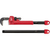 Milwaukee Tool CHEATER Steel Adaptable Pipe Wrench